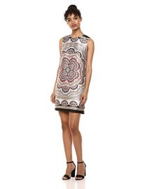 Bailey 44 Women s Vivid Dream Paisley Scarf Print Shift Dress at Amazon